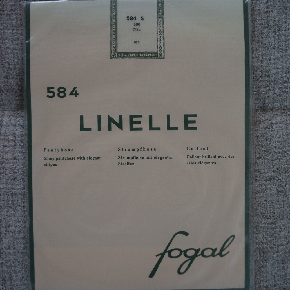 Fogal - Linelle, 584 Pantyhose, Ciel, S